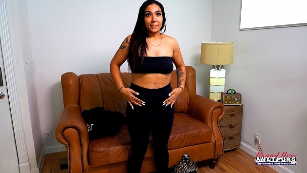 BBW Amateur Gets Naked and Masturbates For Camera